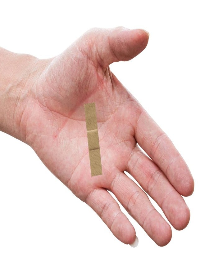 Vakly 200 Junior Sheer Plastic Adhesive Bandages with Non-Stick Pad - Sterile 3/8’’x1.5’’ Bandage for Wound Care for First Aid Kits - Latex Free Long Lasting Protective Dressing for Cuts and Abrasions (200) - Image 2